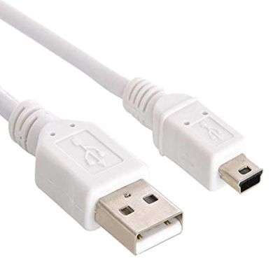 6FT Long USB Power Charger Cable for Texas Instruments ti-84 Plus CE Graphing Calculator/TI-84 Plus Graphing Calculator Charger (White)