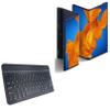 BoxWave Keyboard Compatible with Huawei Mate Xs - SlimKeys Bluetooth Keyboard, Portable Thin with Chiclet-Style Keys - Jet Black view 1