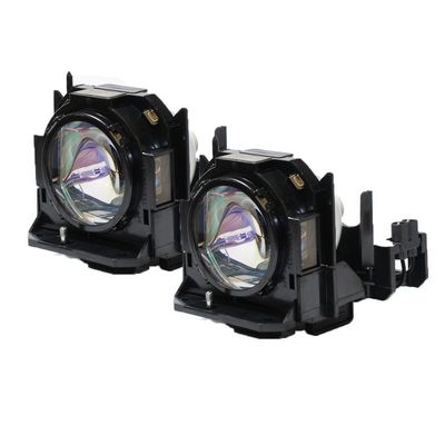 PHO Twin-Pack ET-LAD60W ET-LAD60AW Genuine Original Replacement Lamp/Bulb for Panasonic PT-D6000 D6000ELK D6000ELS D6000ES D6000LS D6000S D6000ULS D6000US (OEM Panasonic Bulb)