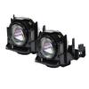 Twin-Pack ET-LAD60W ET-LAD60AW Genuine Original Replacement Lamp / Bulb with Housing for Panasonic PT-DZ570E PT-DZ570U Projector (OEM Panasonic Bulb) view 1