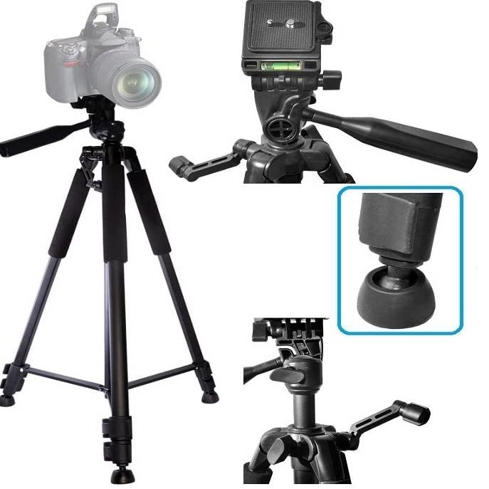 60" Super Tripod with CASE for Canon POWERSHOT SX740 SX70 HS