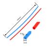 12pcs Plastic Protection Antenna Tube with Caps for RC Cars FPV Drone Receiver Antenna Frsky XM+ X4R X4RSB view 3