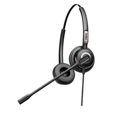 Fanvil HT202 Crystal Binaural Headset Ultra Noise Canceling Microphone