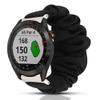 200Pcs Compatible for Garmin Approach S40 Band, Blueshaw Fabric Elastic Scrunchie Elastic Watch Band Women Cute Replacement Straps for Garmin Approach S40 (Black) view 1