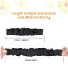 200Pcs Compatible for Garmin Approach S40 Band, Blueshaw Fabric Elastic Scrunchie Elastic Watch Band Women Cute Replacement Straps for Garmin Approach S40 (Black) view 2