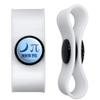 GRAPHICS & MORE Nerdy Moon Pi MoonPie Headphone Earbud Cord Wrap - Charging Cable Manager - Wire Organizer Set of 2 - Black view 1