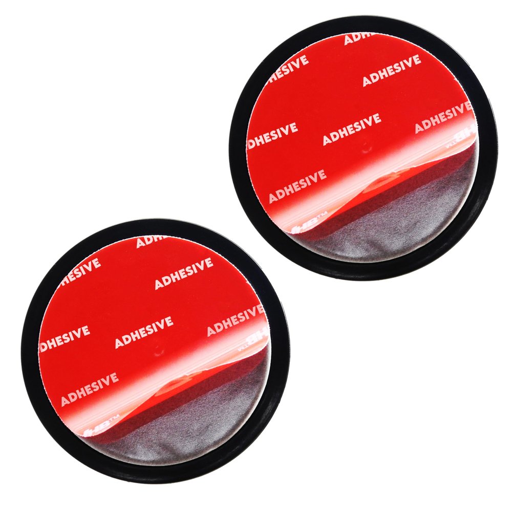 Dashboard Adhesive Mounting Disk of 65mm 2-Pack High Bond Sticky Pad for Suction Cup Mount GPS TomTom GO Comfort, GO 52, Supreme, 500, 510, GO 5 3D, XXL 540S, VIA 1505M, 1515M, VIA 1535TM DMD65