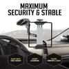 Bracketron HD Tablet Dock PRO Dash and Window Metal Clamp Mount, Universal Tablet Holder for Cars and Trucks, Compatible with Tablets Up to 10 Inches Wide view 4