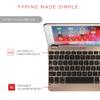 Brydge 7.9 Keyboard for iPad Mini (5th Generation) and iPad Mini (4th Generation) | Aluminum | Bluetooth | Rotating Hinges (Gold) view 2
