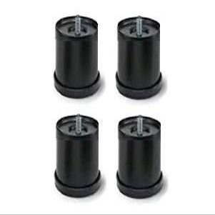 Reverie R400HT/450HT, R550L(9T), and R650 (4 Legs Total) Extra 3" Height Leg Kit for Adjustable Beds