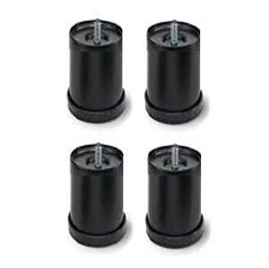 Reverie R400HT/450HT, R550L(9T), and R650 (4 Legs Total) Extra 3" Height Leg Kit for Adjustable Beds