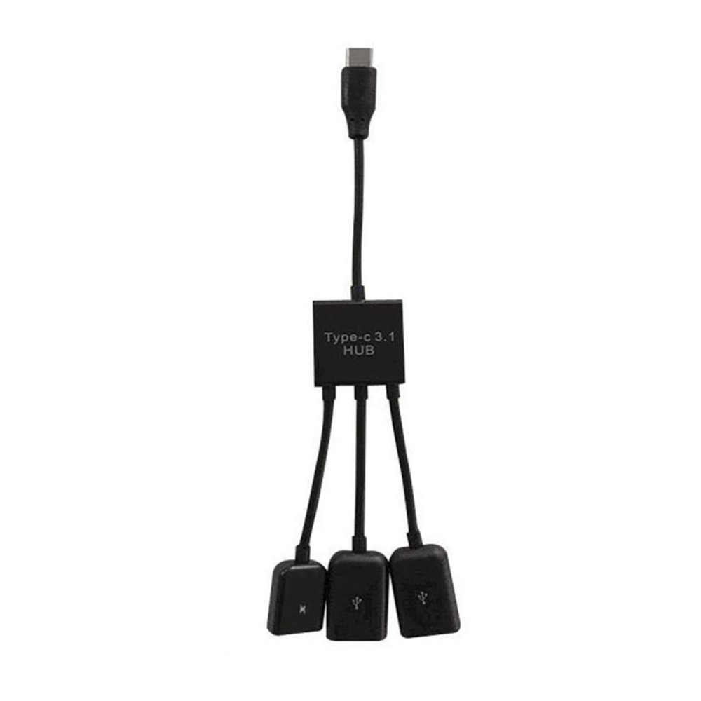 Hemobllo USB Type- OTG Host Cable for Phone and Tablet Portable and Lightweight Charging Compatible Type- for and Business Use