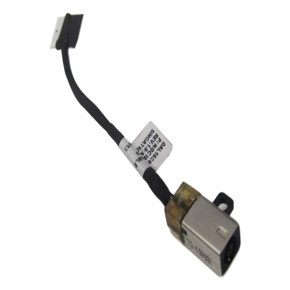 AC DC Jack Power Plug in Charging Port Connector Socket with Wire Cable Harness Replacement for Dell Vostro 15 3580 3581 3582 3583 3584 Vostro 14 3480 3481