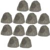 12R8SG Outdoor Slate 8" Rock 12 Speaker Set for Deck Pool Spa Yard Garden view 1
