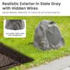 8R8SG Outdoor Slate 8" Rock 8 Speaker Set for Deck Pool Spa Yard Garden view 2