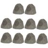 10R8SG Outdoor Slate 8" Rock 10 Speaker Set for Deck Pool Spa Yard Garden view 1