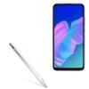 BoxWave Stylus Pen Compatible with Huawei P40 Lite E - AccuPoint Active Stylus, Electronic Stylus with Ultra Fine Tip - Metallic Silver view 1