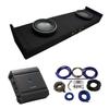 American Sound Connection Alpine S-W10D2 Compatible with Ford F150 Super Crew 2015-2025 Bundled with S-A60M 1200W Amp & FTB2X10-15CREW Dual 10" Sub Box view 1