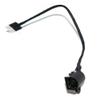AC DC Jack Power Plug in Charging Port Connector Socket with Wire Cable Harness Replacement for Dell Latitude 15 3560 3570 P50F001 P50F002 Latitude 14 3460 3470 P63G001 P63G002 view 1