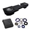 American Sound Connection Compatible with 2002-2018 Dodge Ram Quad or Crew Truck Alpine Type S S-W10D2 Dual 10" Sub Box Enclosure with S-A60M Amplifier & 4GA Amp Kit view 1