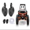 Rockville RV6.3A Bundle: (2) 6.5" 750W Peak/140W RMS Per Pair 3-Way 4-Ohm Car Speakers, (2) MAC65B Wakeboard Tower Pod Enclosures, (2) Rubber Adapter Inserts & 50ft Marine Speaker Wire, 7-Items view 1