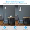 Koroao Smart Home Outlet Wall Mount Only for Google Nest WiFi Router(2nd Generation) - Easy Installation and No Cord Clutter Holder Bracket for Google 4x4 AC2200 Nest Mesh Wi-Fi Router (1-Pack) view 2