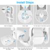 Koroao Smart Home Outlet Wall Mount Only for Google Nest WiFi Router(2nd Generation) - Easy Installation and No Cord Clutter Holder Bracket for Google 4x4 AC2200 Nest Mesh Wi-Fi Router (1-Pack) view 4