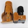 A6600 Case, BolinUS Handmade PU Leather Fullbody Camera Case Bag Cover for Sony Alpha A6600 16-70mm 18-55mm 18-135mm Lens Bottom Opening Version + Neck Strap + Mini Storage Bag (Brown) view 4