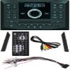 Jensen JWM62A AM|FM|DVD|CD|USB|AUX|App Ready Bluetooth Wallmount Stereo w/App Control, 3-Speaker Zones / 8 Speaker Output 8X 6 Watt, Receives Bluetooth Audio (A2DP) (Renewed) view 3
