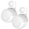 HOLACA Outlet Wall Mount Hanger for Google Nest WiFi Router(2nd Generation), Space Saving Holder, Easy Moved, Cord Management for Google Nest WiFi Router Without Messy Wires and Screws (2 Pack) view 1