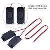 1 Pair 5w TV Speakers LCD Notebook Tablet PC Sound Amplifier Speaker with 70mm X 30mm 8ohm, Suitable for TV, LCD Monitor, PC, Laptop Speakers view 2