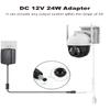 Lonnky DC 12V 2A Security Camera Power Adapter Combine with 1 to 4 Power Splitter for CCTV Security Camera System, UL/FCC Certificate for North America view 4