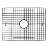Steel Bottom Grid in Matte Black Finish view 1
