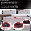 HD 1280x720 Pixels 3rd Brake Light Reverse Camera Brake lamp Parking Camera for Opel Vivaro Surf Concept Life Combo Vauxhall Renault Trafic Fiat Talento Nissan Primastar Van+4.3" car Reverse Screen view 4