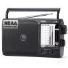 NOAA Weather AM FM Portable Radio, 3 D Batteries or AC Adapter Powered view 1