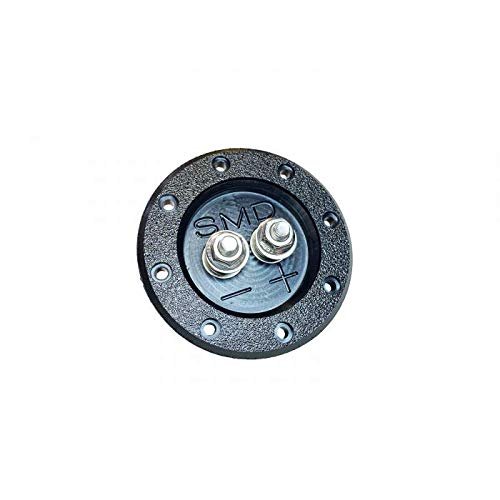 Sky High Car Audio SMD Heavy Duty Speaker Terminal (Grade 8) (3/4" PVC Black) (1 Channel)