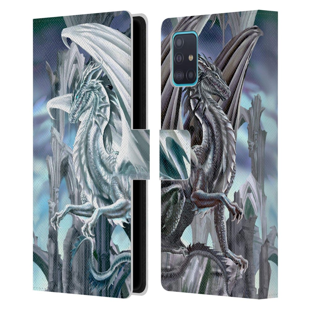 Head Case Designs Officially Licensed Ruth Thompson Checkmate Dragons 2 Leather Wallet Case Compatible with Samsung Galaxy A51 (2019)