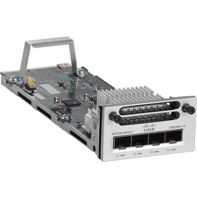 Cisco C3850-NM-4-1G 4-Port 1GB SFP Network Module for 3850 Series (Renewed)