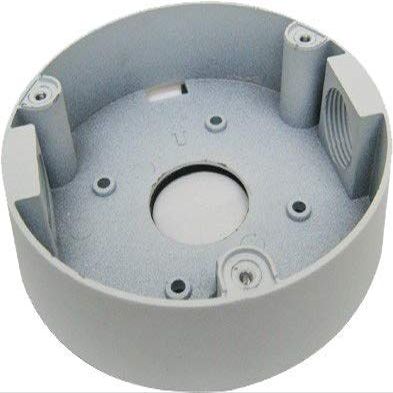 ENS ES1280ZJ-DM8-2 Junction Box for Dome Camera, Bracket, White.