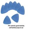Deal Maniac 10 Pieces Universal Triangle Plastic Pry Opening Tool Compatible with iPhone, Galaxy, Pixel Mobile Phone Laptop Tablet LCD Screen Case Disassembly Blue Guitar Picks view 3