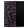 DesignSkinz Pink & Light Blue Abstract Maze Pattern Protective Vinyl Decal Wrap Skin Cover Compatible with The Samsung Galaxy S20 (Screen Trim & Back Glass Skin) view 1