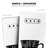 DesignSkinz Life Begins After Coffee Protective Vinyl Decal Wrap Skin Cover Compatible with The Samsung Galaxy S20 (Screen Trim & Back Glass Skin) view 4