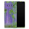 DesignSkinz Purple Metal with Lime Green Rust Protective Vinyl Decal Wrap Skin Cover Compatible with The Samsung Galaxy S20 (Screen Trim & Back Glass Skin) view 1