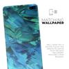 DesignSkinz Blurred Abstract Flow V40 Protective Vinyl Decal Wrap Skin Cover Compatible with The Samsung Galaxy S20 (Screen Trim & Back Glass Skin) view 2