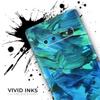 DesignSkinz Blurred Abstract Flow V40 Protective Vinyl Decal Wrap Skin Cover Compatible with The Samsung Galaxy S20 (Screen Trim & Back Glass Skin) view 3