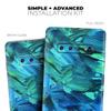 DesignSkinz Blurred Abstract Flow V40 Protective Vinyl Decal Wrap Skin Cover Compatible with The Samsung Galaxy S20 (Screen Trim & Back Glass Skin) view 4