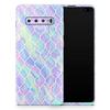 DesignSkinz Iridescent Dahlia v4 Protective Vinyl Decal Wrap Skin Cover Compatible with The Samsung Galaxy S20 (Screen Trim & Back Glass Skin) view 1