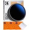 K&F CONCEPT 46mm Variable ND Lens Filter ND2-ND400 (1-9 Stops) 18 Multi-Layer Coatings Adjustable Neutral Density Ultra Slim Lens Filter for Camera Lens (K-Series) view 1
