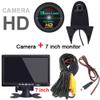 1280x720 Pixels 3rd Brake Light Reverse Camera Parking for Sprinter vito Viano Citroen Dacia Fiat Ford Hyundai Isuzu Iveco Mitsubishi Nissan Peugeot Seat Skoda Toyota VW Crafter T5+7" Reverse Monitor view 2