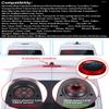1280x720 Pixels 3rd Brake Light Reverse Camera Parking for Sprinter vito Viano Citroen Dacia Fiat Ford Hyundai Isuzu Iveco Mitsubishi Nissan Peugeot Seat Skoda Toyota VW Crafter T5+7" Reverse Monitor view 3